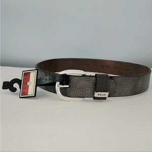 Relic women's size small genuine leather belt new with tags